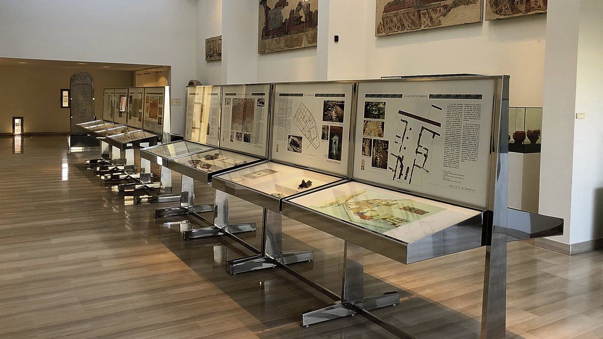 Una de las salas del Museo Romano de Astorga. | P.F.