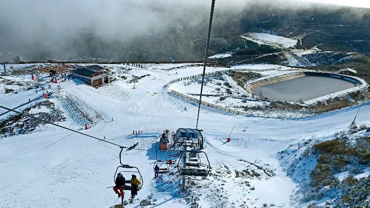 La estación de esquí de Leitariegos. | L.N.C.