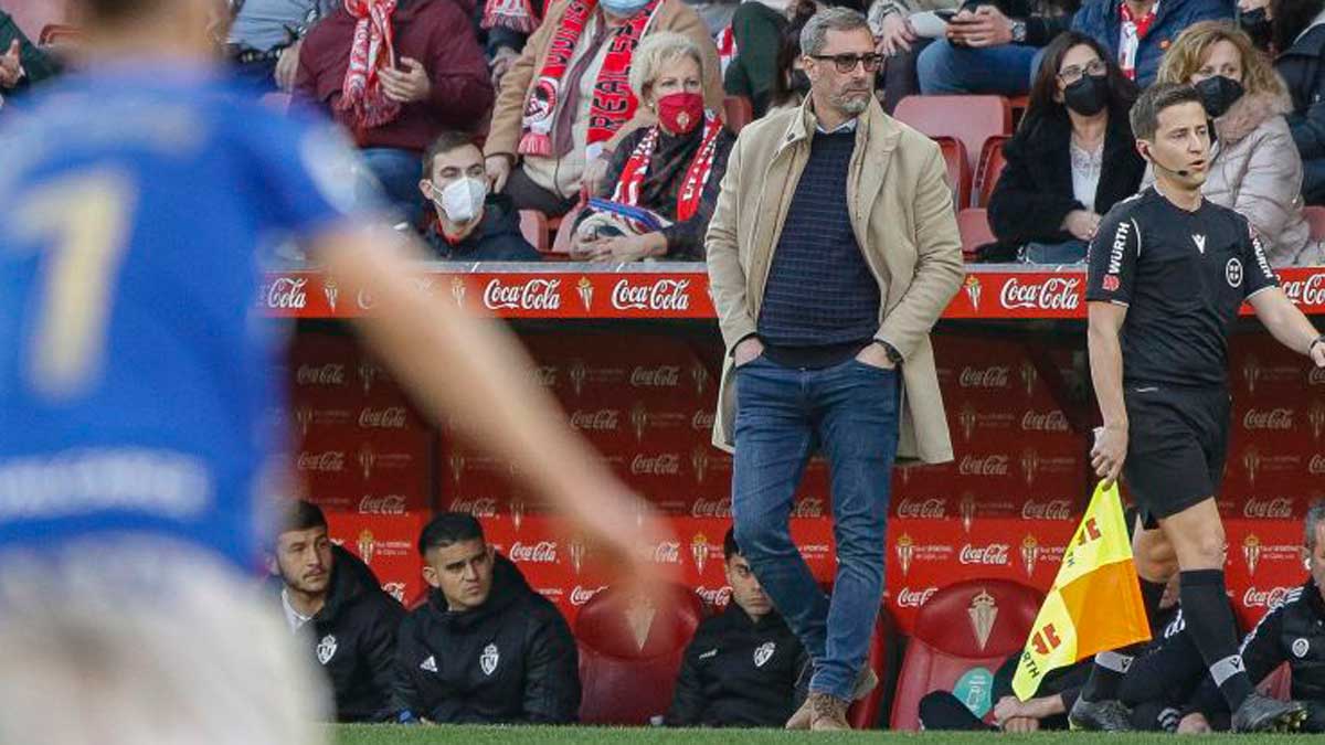 El entrenador de la Deportiva, Jon Pérez Bolo. | LA LIGA