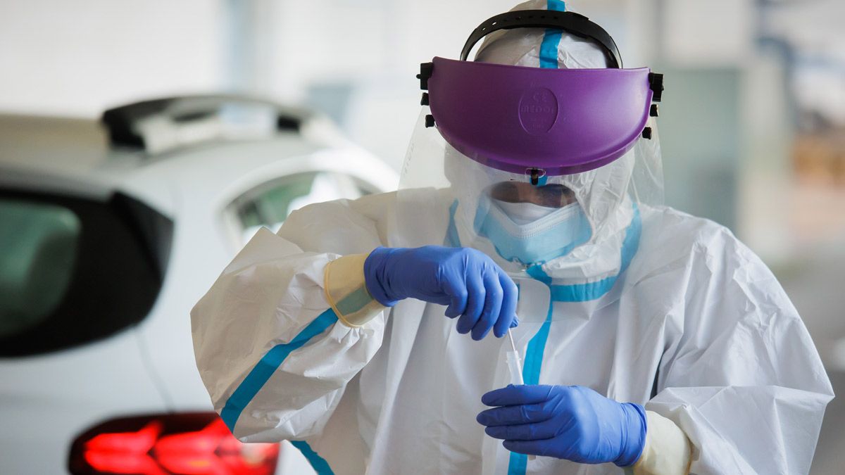 Imagen de archivo de una prueba diagnóstica de Covid. | ICAL