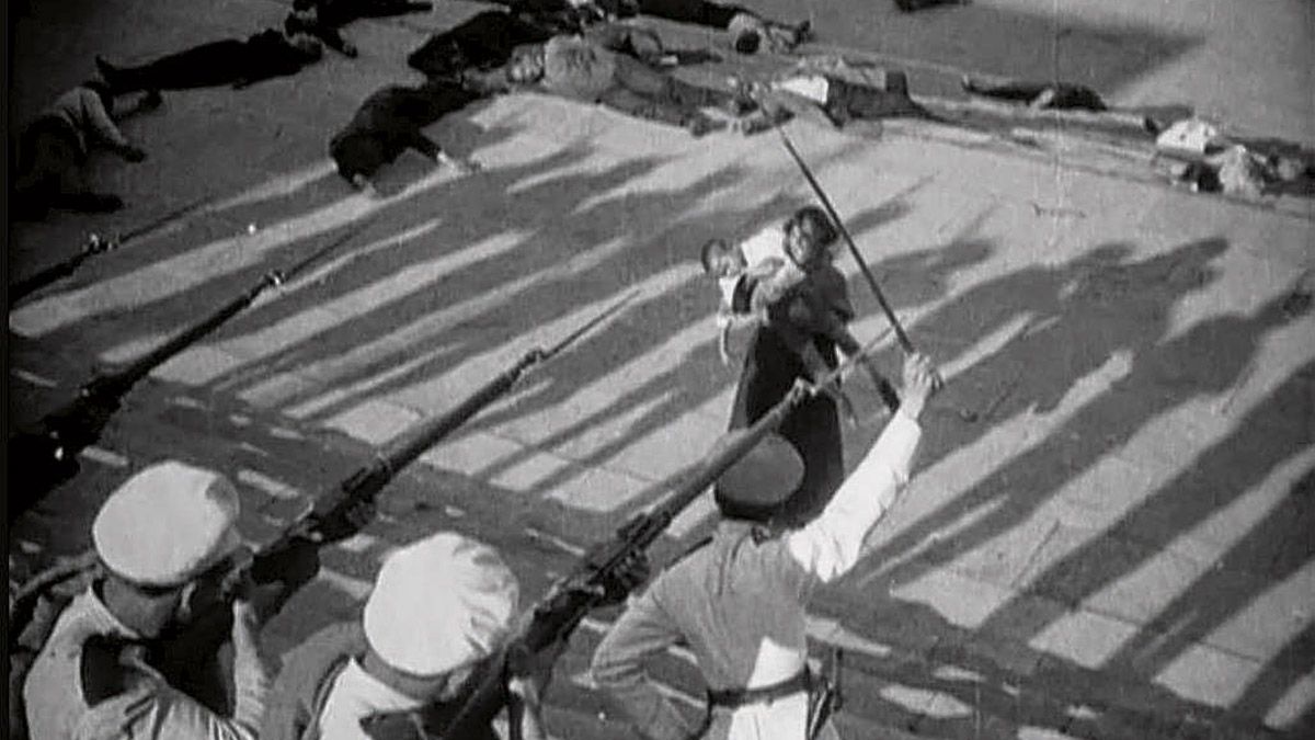 Fotograma de ‘El acorazado Potemkin’ de Sergei Eisenstein.