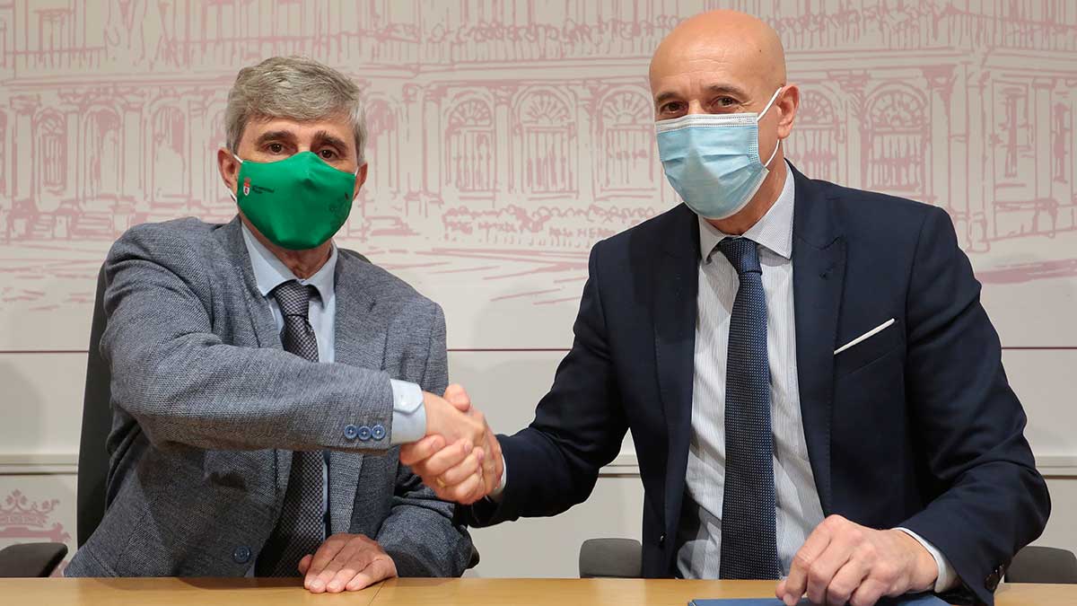 Juan Francisco García Marín y José Antonio Diez. | ICAL