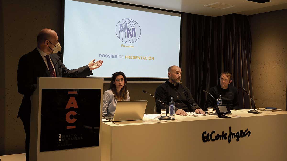 Presentación de la Fundación Manuel Martínez. | MAURICIO PEÑA Presentación de la Fundación Manuel Martínez. | MAURICIO PEÑA