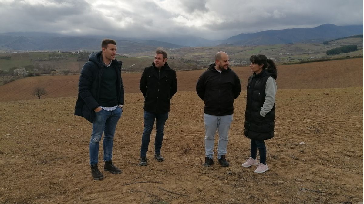 Visita del edil Iván Alonso al proyecto de Servibi. Visita del edil Iván Alonso al proyecto de Servibi.