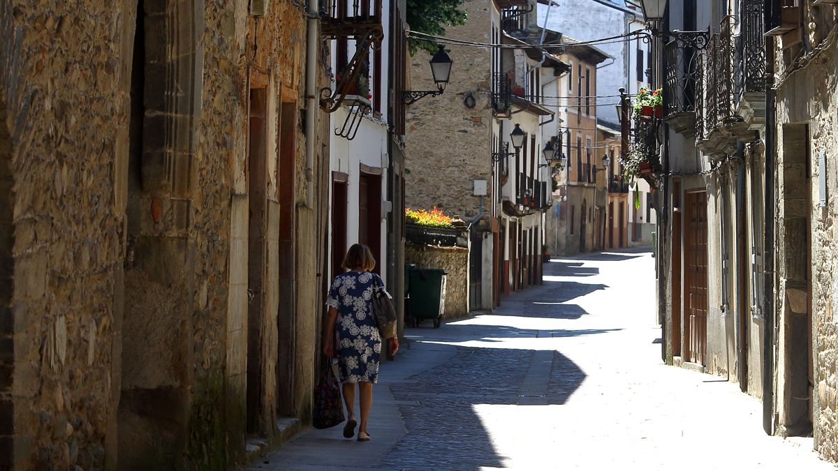 Imagen de archivo de un tramo de la Calle del Agua en Villafranca. | Ical
