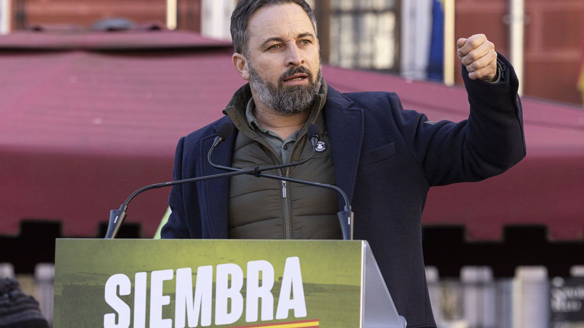 Santiago Abascal en una imagen de archivo. | ICAL Santiago Abascal en una imagen de archivo. | ICAL