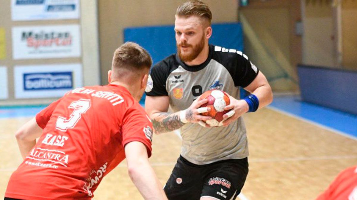 Deividas se dispone a realizar un lanzamiento. | BALTICHANDBALL