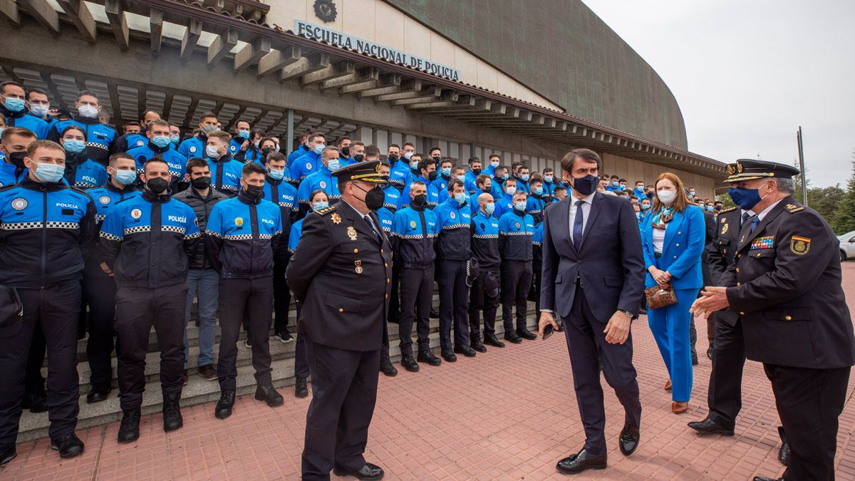 Juan Carlos Suárez Quiñones en su visita a la Escuela Nacional de Policía. | ICAL Juan Carlos Suárez Quiñones en su visita a la Escuela Nacional de Policía. | ICAL