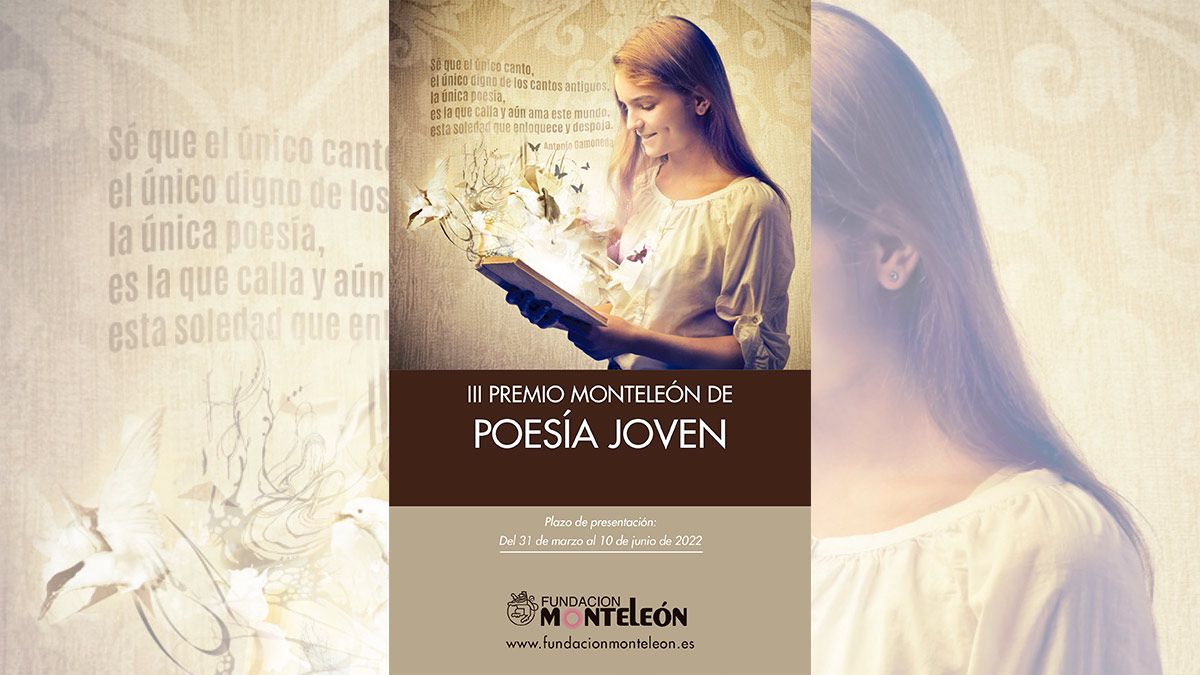 Cartel del certamen de poesía joven. | L.N.C.