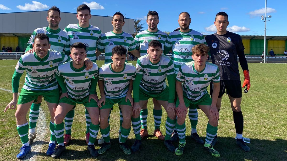 Once inicial de La Virgen, que ganó a la Arandina. | CDLAVIRGEN Once inicial de La Virgen, que ganó a la Arandina. | CDLAVIRGEN