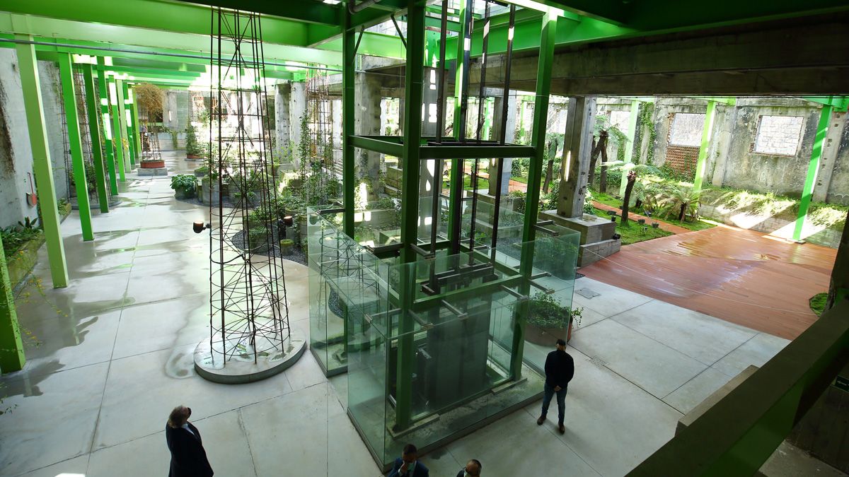 Imagen de la sala Fuego Verde del edificio Térmica Cultural. | Ical