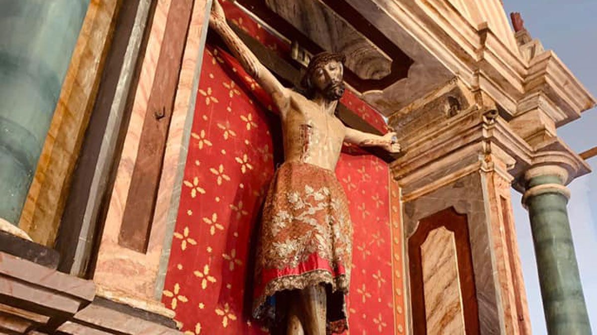 Imagen del Cristo de la Vera Cruz de Los Barrios. | Cofradía del Cristo de la Vera Cruz