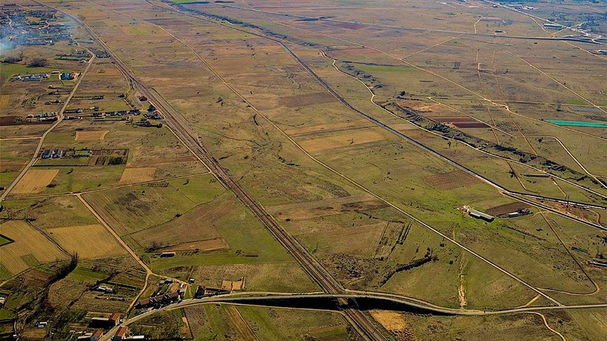 Terrenos sobre los que se asentaría la plataforma de Torneros. | SEPES