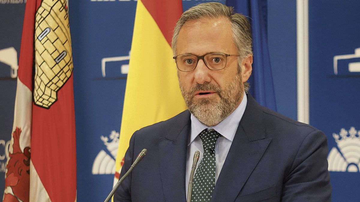 El presidente de las Cortes y de la Fundación de Castilla y León. | ICAL El presidente de las Cortes y de la Fundación de Castilla y León. | ICAL