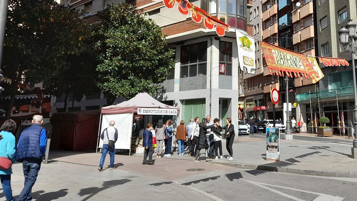 Imagen de archivo del Mercado Romano en Ponferrada. | MAR IGLESIAS