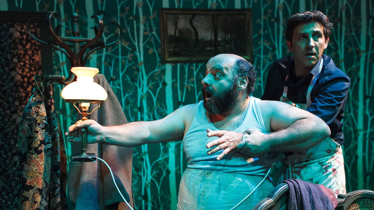 Un momento de la representación de Pulgarcito por Teatro Paraíso. | L.N.C.