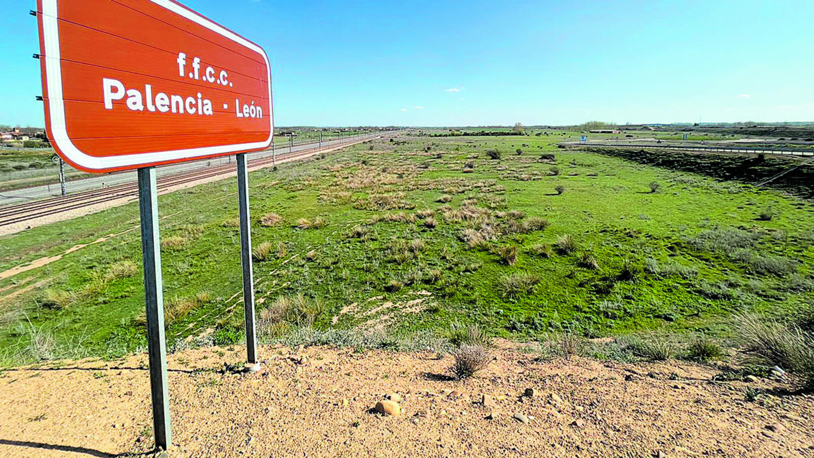 Terrenos en los que está prevista la construcción de la plataforma logística de Torneros. | SAÚL ARÉN