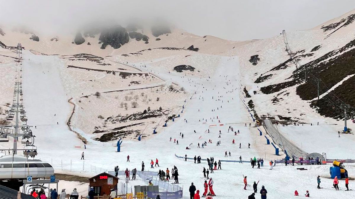 La estación invernal y de esquí de San Isidro. | ICAL