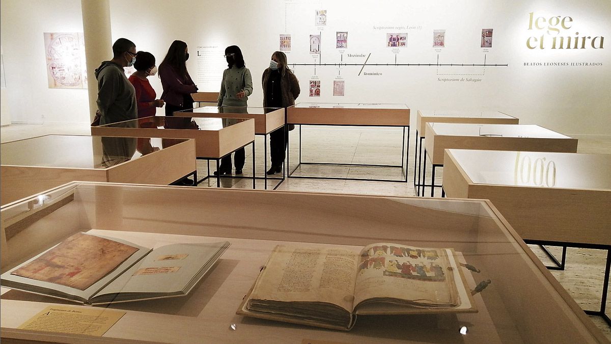 El Museo de León acoge actualmente la exposición ‘Lege et mira. Beatos leoneses ilustrados’. | ICAL