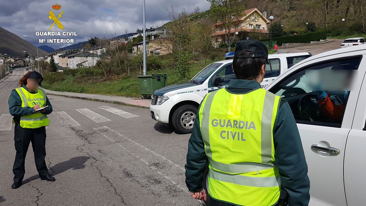 Actuación de la Guardia Civil para resolver la detención.