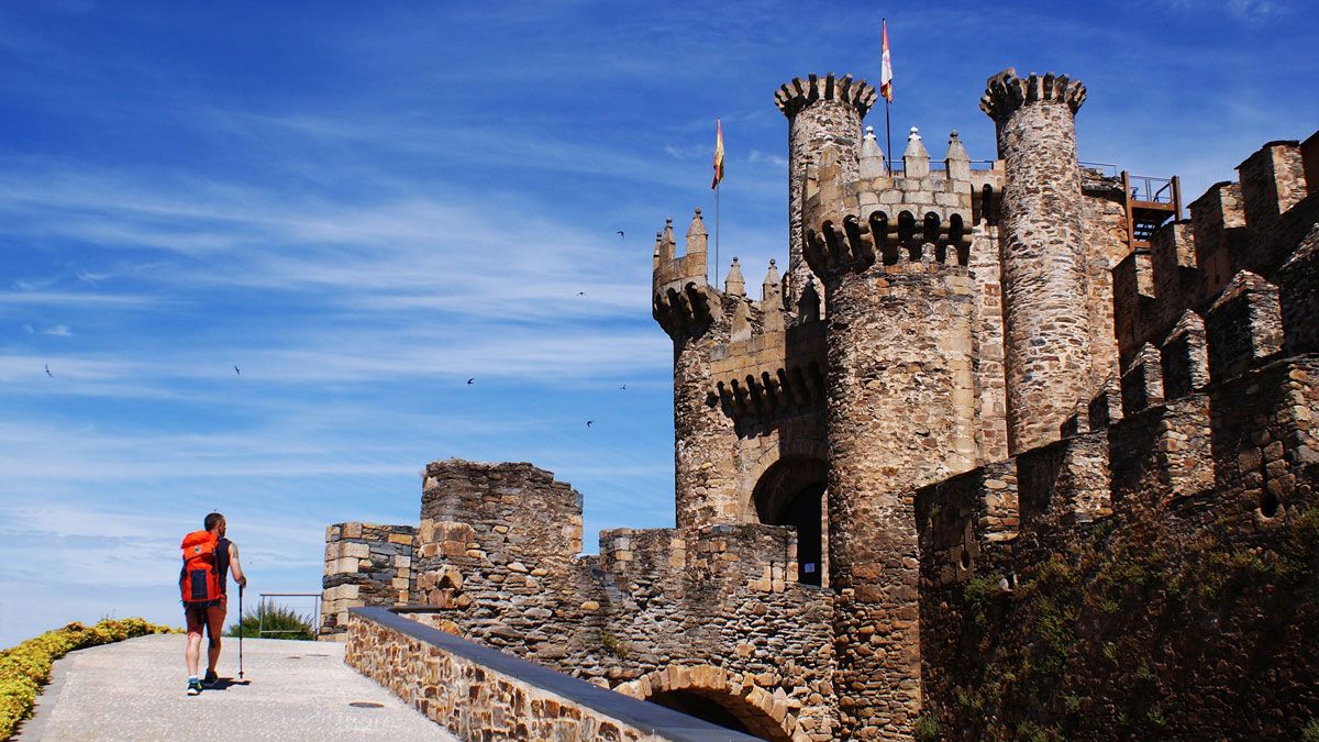 El castillo de los Templarios es la matriz del turismo en Ponferrada. | ICAL
