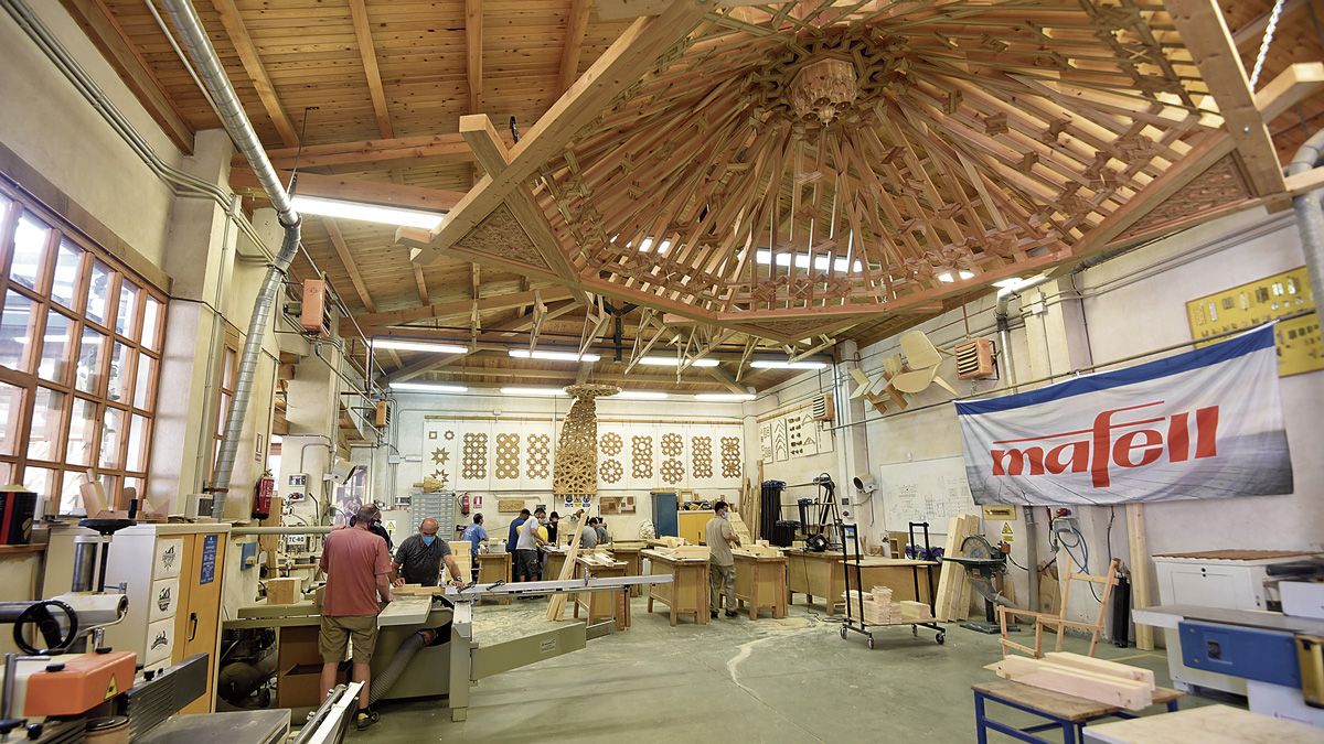 El Centro de los Oficios y Artes Plásticas de León. | SAÚL ARÉN El Centro de los Oficios y Artes Plásticas de León. | SAÚL ARÉN