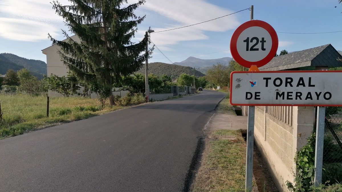 Estado en el que ha quedado la carretera tras la obra.