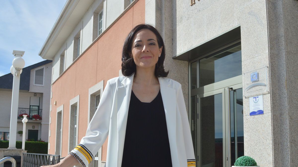 Ruth Morales es la portavoz de Ciudadanos en el Ayuntamiento de Ponferrada. | M.I.