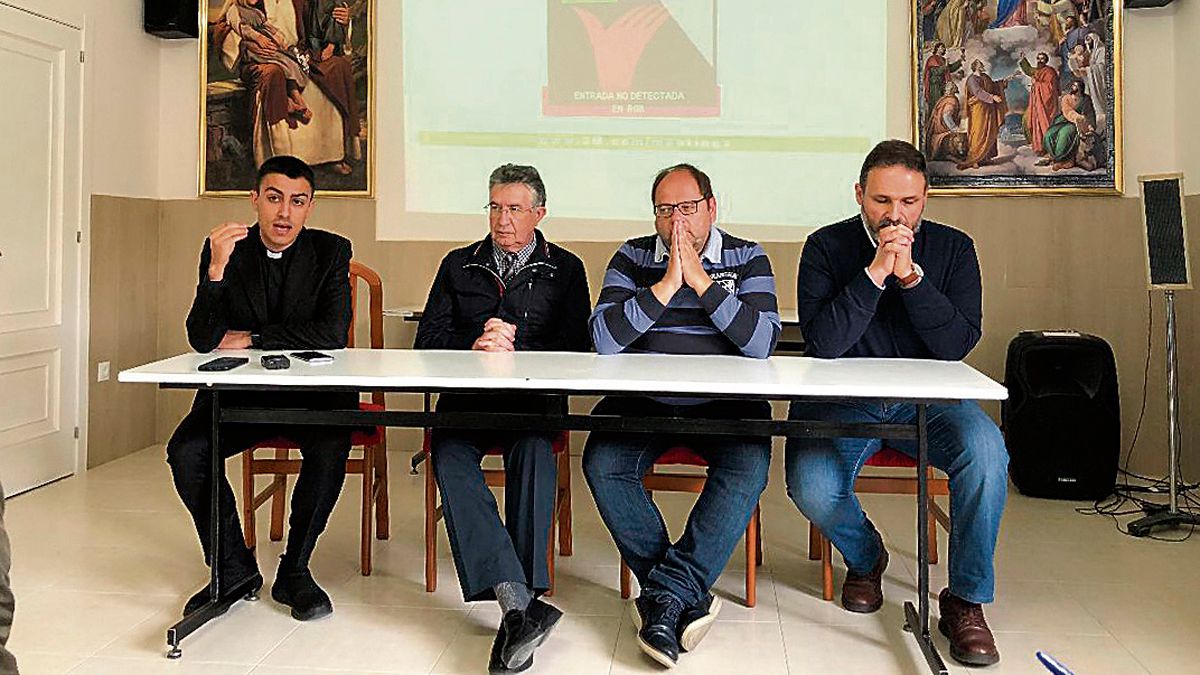 Presentación del evento, ayer en los salones parroquiales. | ABAJO Presentación del evento, ayer en los salones parroquiales. | ABAJO