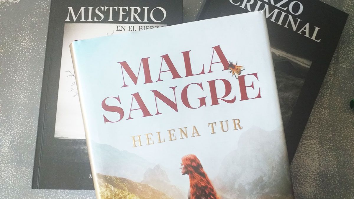 Portada de la novela Malasangre, que transpira Bierzo en cada una de sus páginas.