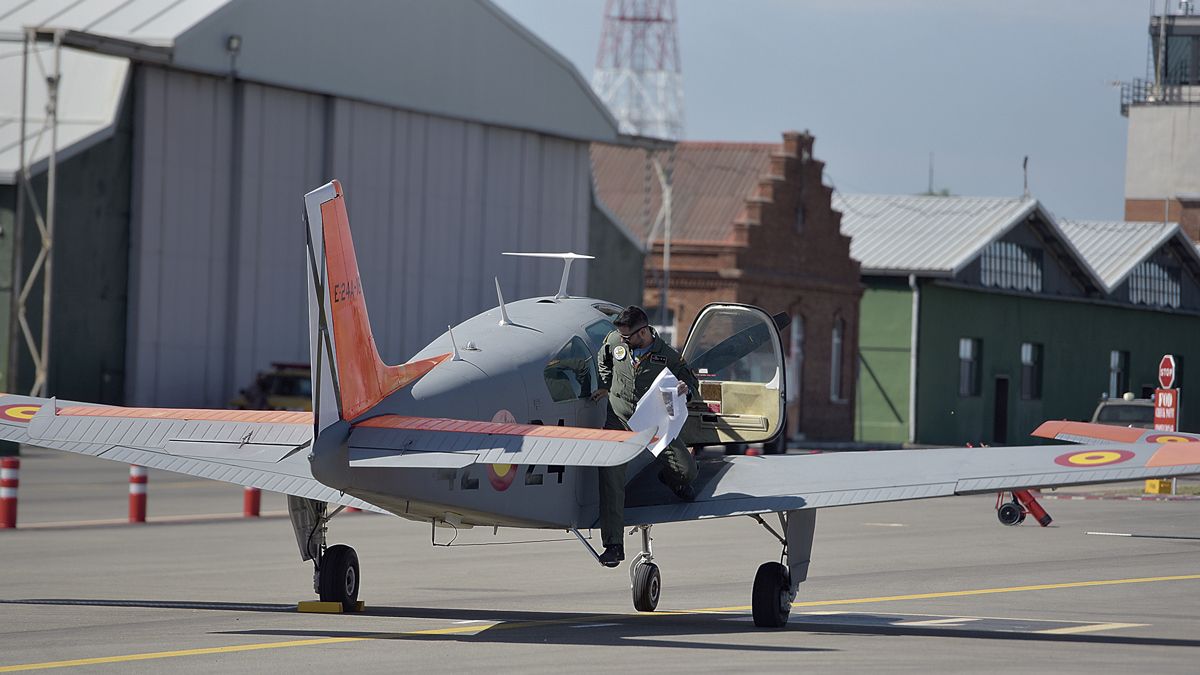 La Academia Básica del Aire ha acogido la LVI edición del Pentatlón Aeronáutico. | SAÚL ARÉN