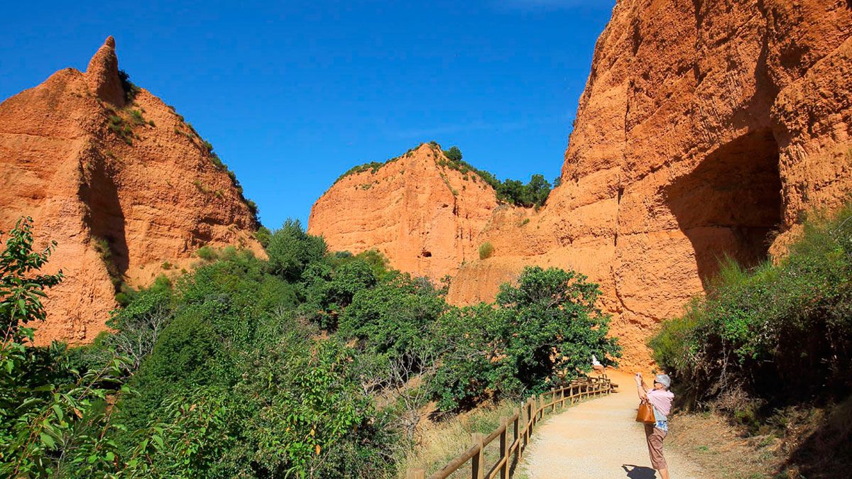 Las Médulas, una de las grandes obras de ingeniería para la mayor mina de oro del Imperio Romano en la península. | ICAL