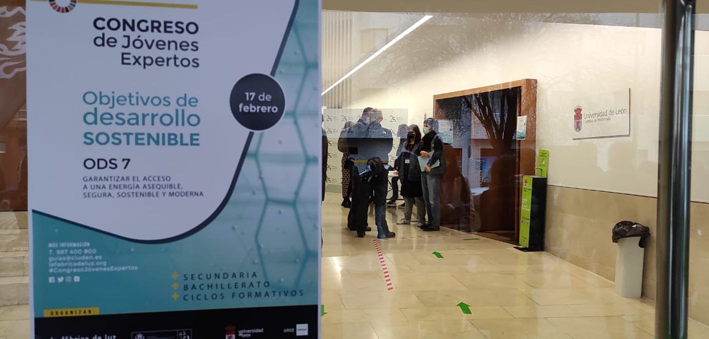 Inicio del Congreso en el que participaron los alumnos ourensanos.