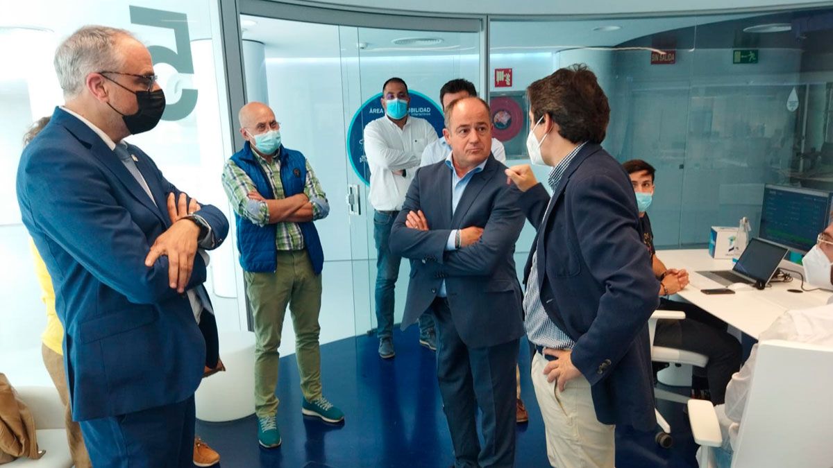 Visita de la delegación ponferradina a Albacete.