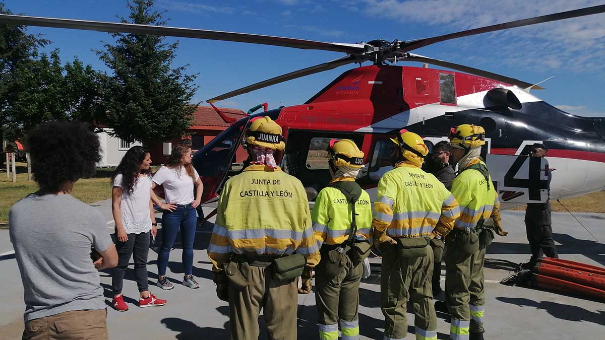 Visita de la delegada territorial a estas instalaciones de Sahechores. | L.N.C.