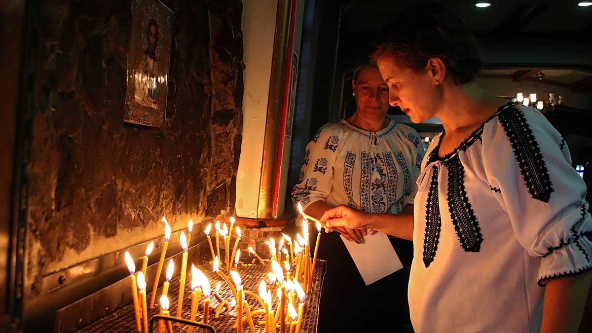 Celebración de estos fieles de Pentecostés. | ICAL