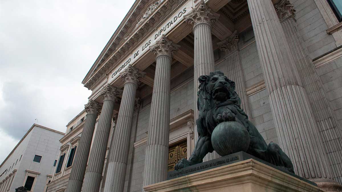 Imagen de archivo de la fachada principal del Congreso de los Diputados en Madrid. | L.N.C.