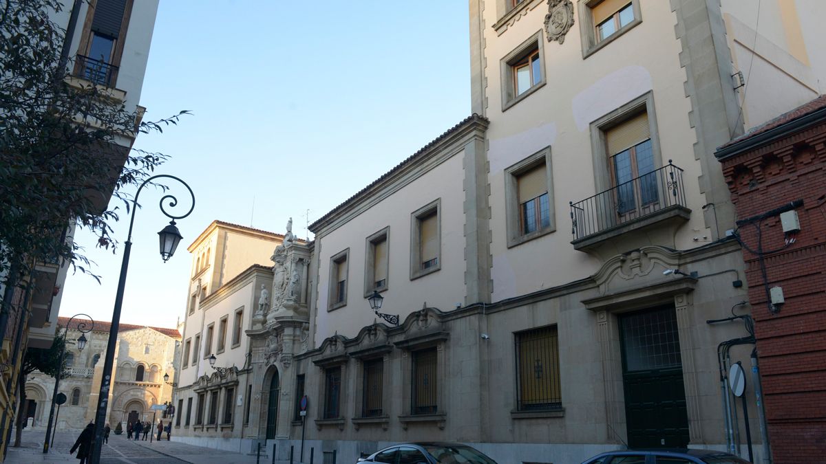 Imagen de archivo de la Audiencia Provincial de León. :: mauricio peña