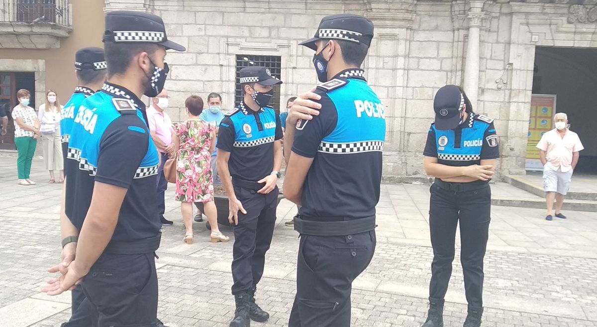 Agentes de la Policía Municipal de Ponferrada. | M.I.