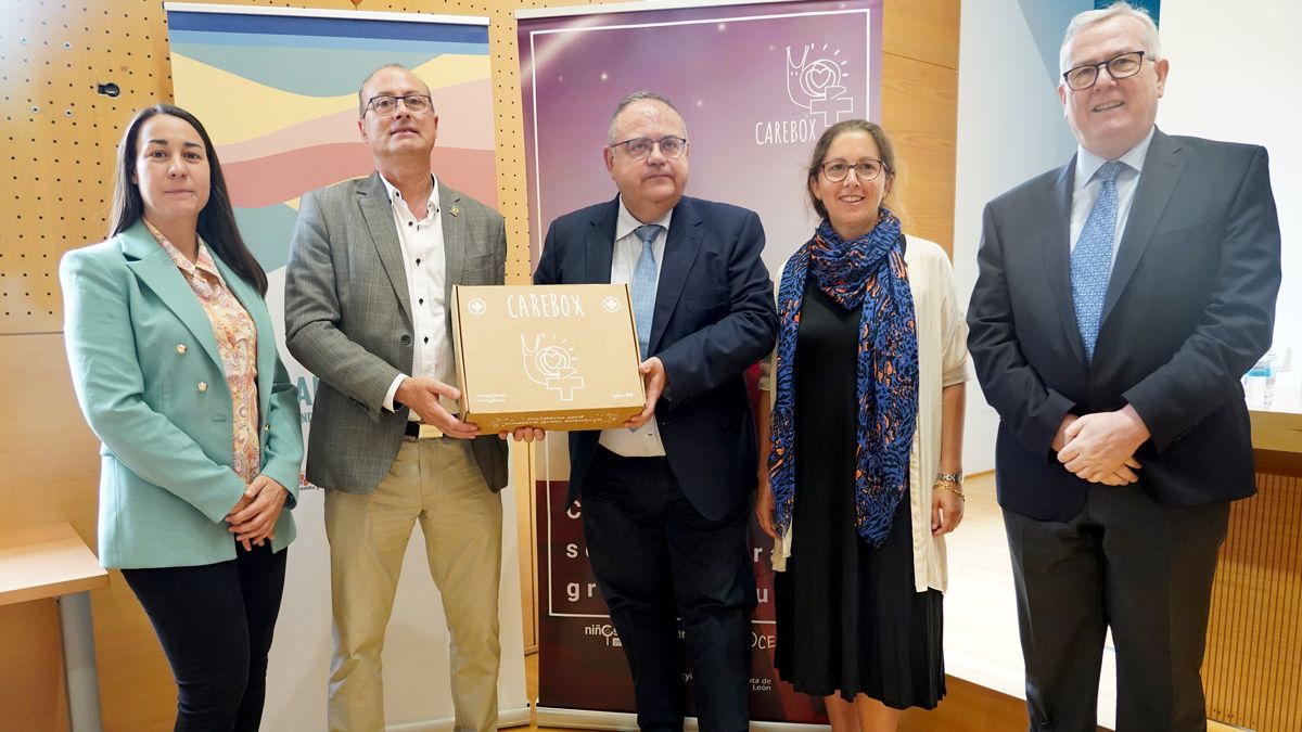Presentación del proyecto 'Carebox' en Valladolid. | LETICIA PÉREZ / ICAL Presentación del proyecto 'Carebox' en Valladolid. | LETICIA PÉREZ / ICAL