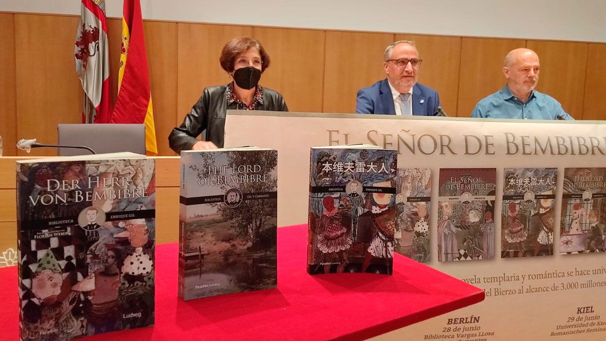 Presentación de la gira de Enrique Gil y Carrasco por Europa.