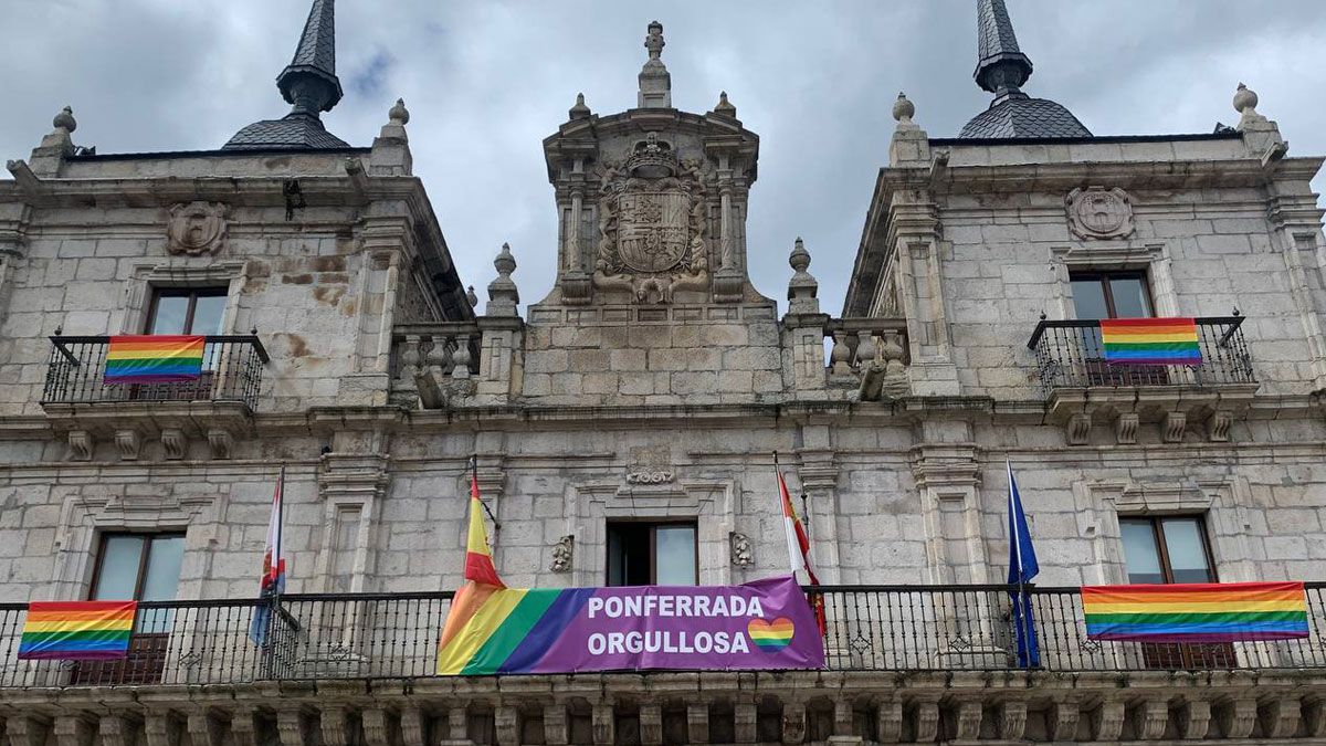 Fachada del Ayuntamiento de Ponferrada