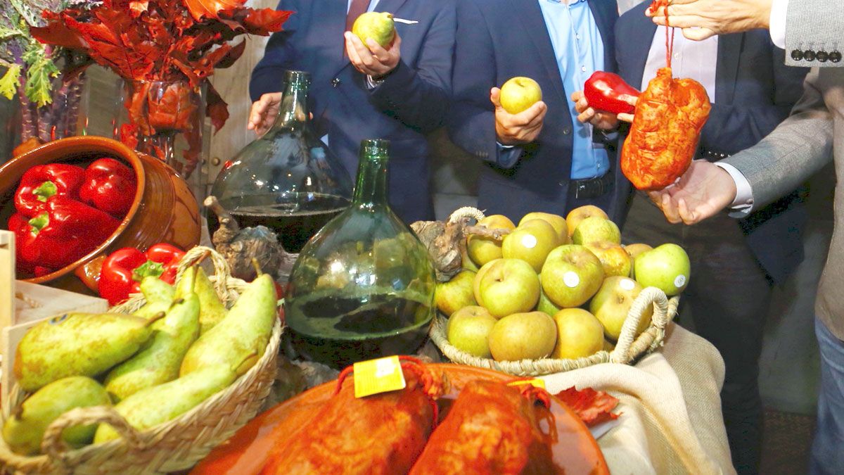 Los productos de calidad del Bierzo son protagonistas del vídeo promocional. | Ical