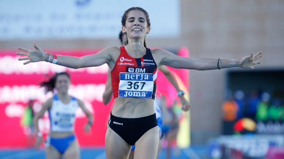 Marta García se proclamó campeona de España en Nerja. | RFEA