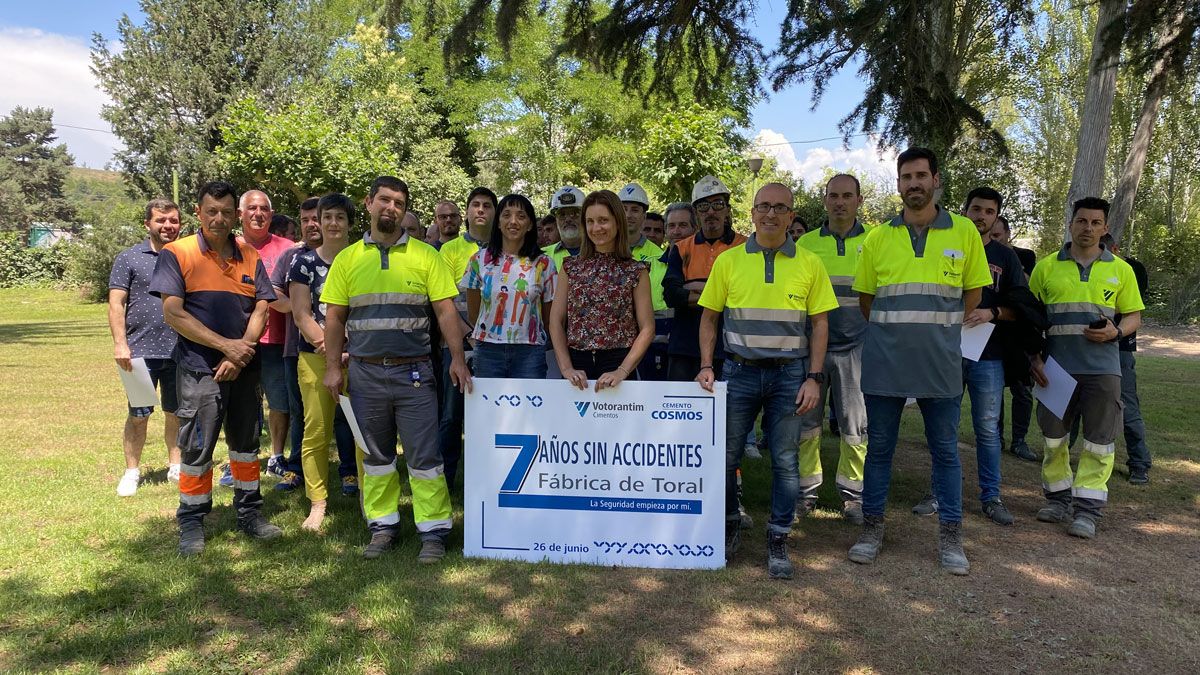 Celebración de los siete años sin accidentes Celebración de los siete años sin accidentes