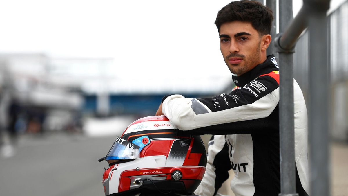 David Vidales, durante el fin de semana de carreras en Silverstone. | FIA