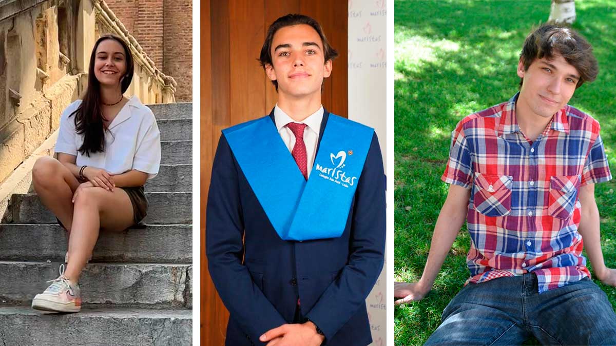 Eva Pérez Villar, Guzmán Sánchez González y Darío Muñoz Falagán. | L.N.C.