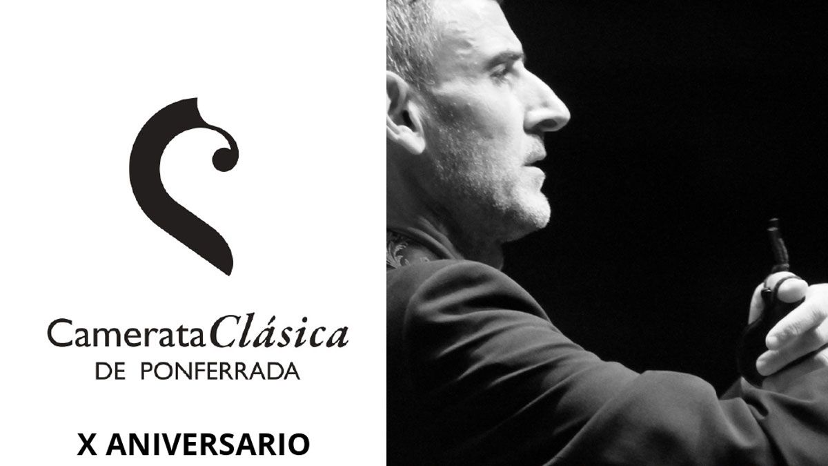 Cartel de la Camerata Clásica en Corteza de encina Cartel de la Camerata Clásica en Corteza de encina