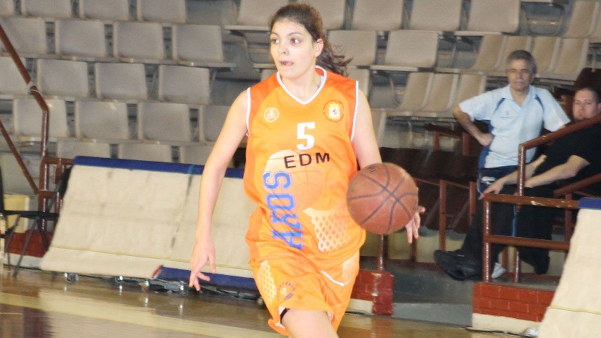 Emma Flórez, durante un encuentro con elAros. :: L.N.C.