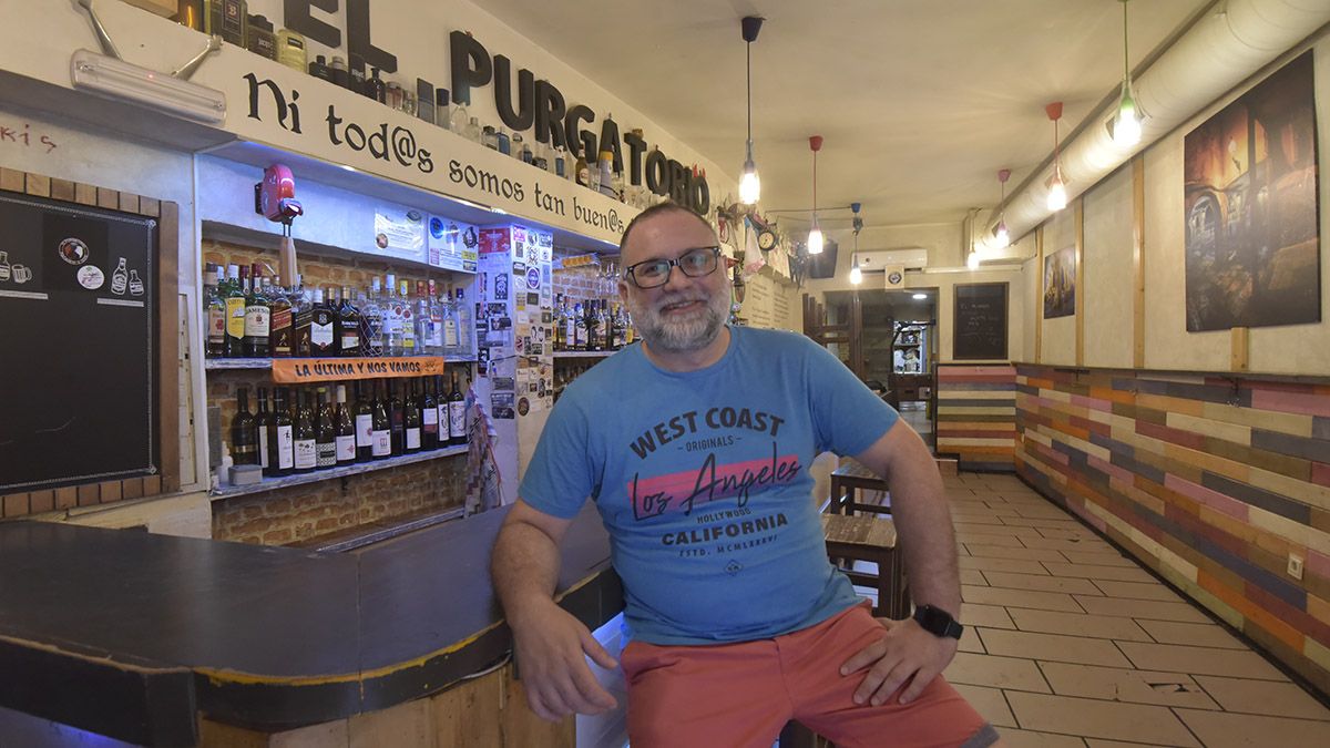 El presidente de Hostelería de León, Óscar García. | SAÚL ARÉN El presidente de Hostelería de León, Óscar García. | SAÚL ARÉN